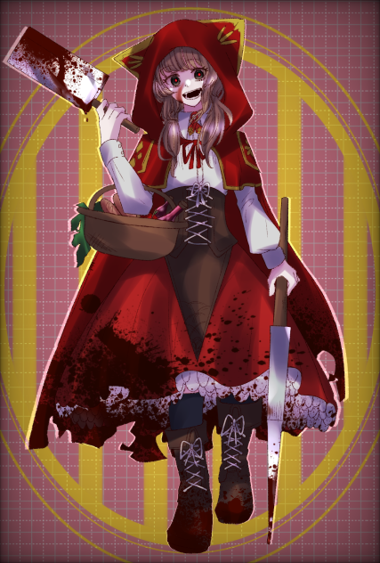ダークな赤ずきんちゃん - ibisPaint