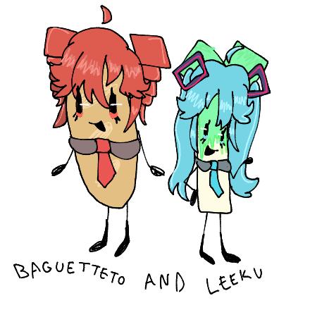 Baguetteto and Leeku