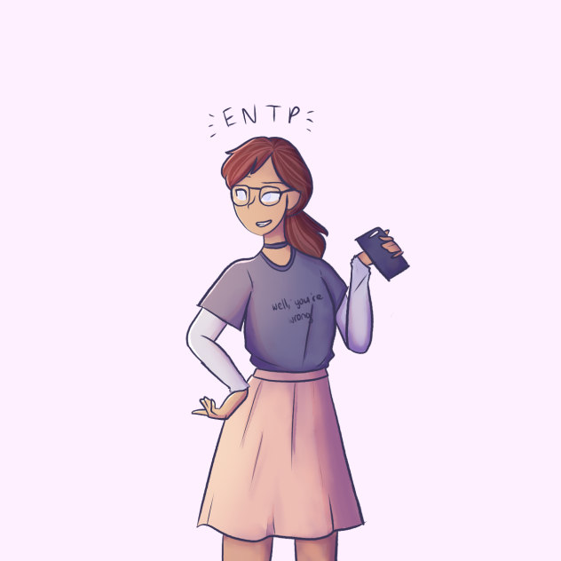 ENTP as a girl ✨