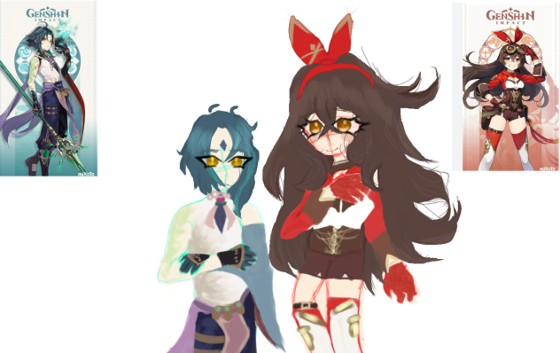 my favorite genshin characters!