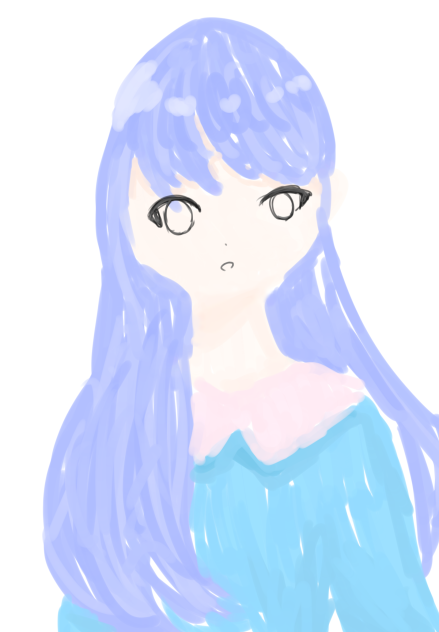 厚塗りみたいな