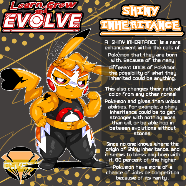 L.G.A.E-SHINY INHERITANCE DESCRIPTION