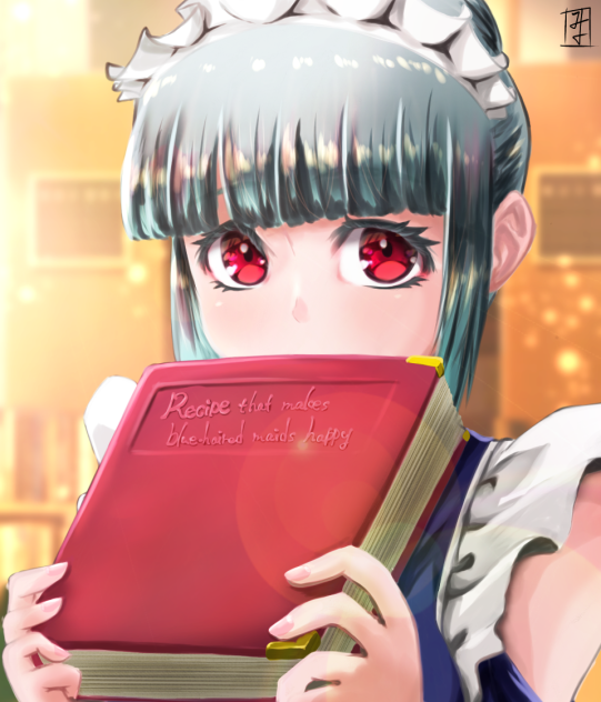 メイドさんと読書の秋