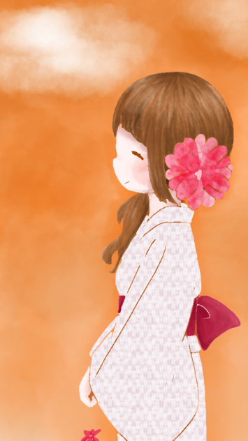浴衣少女