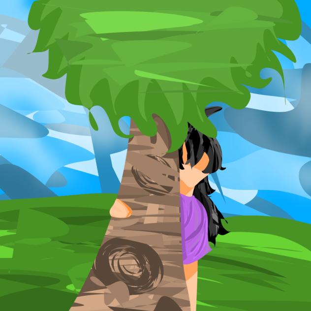 Just hiding