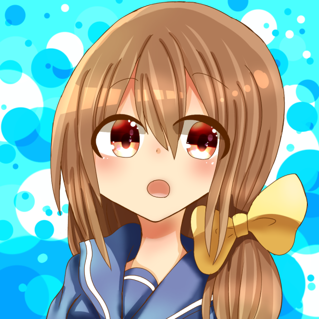 目と、髪の毛の塗り練習