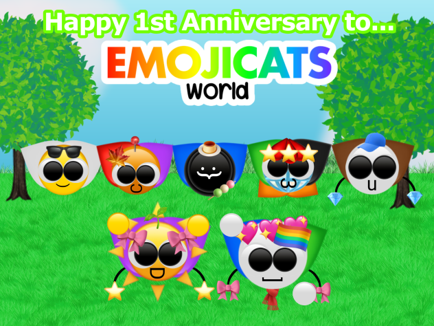 Emojicats World 1st Anniversary