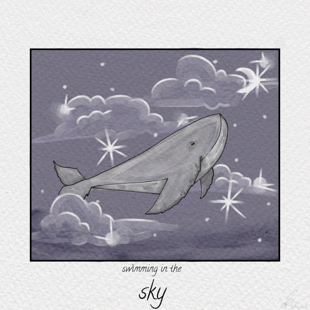 swimming in the sky