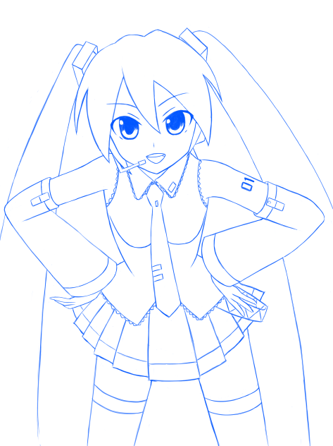 無題177ー模写下書き