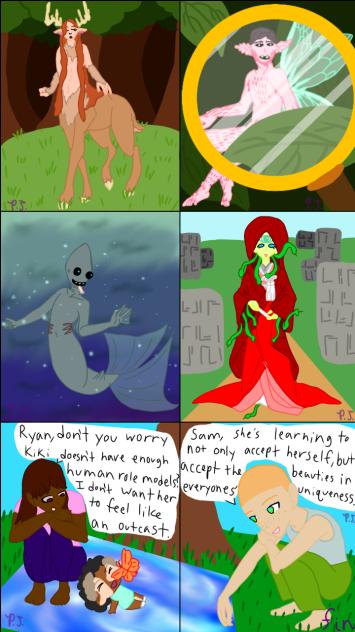 6 panel P.J. Comix