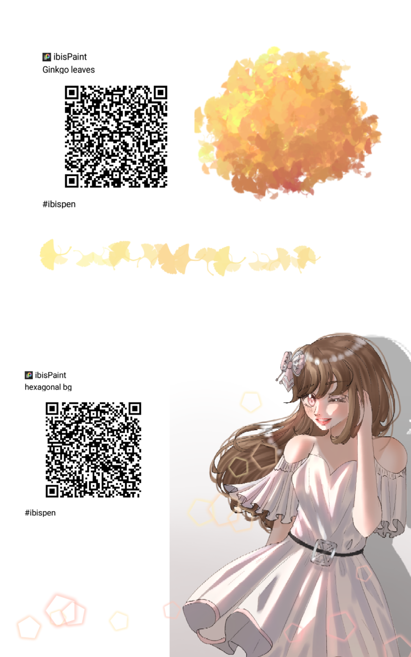 Brushes for background - ibisPaint