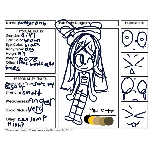 Character sheet for solemn