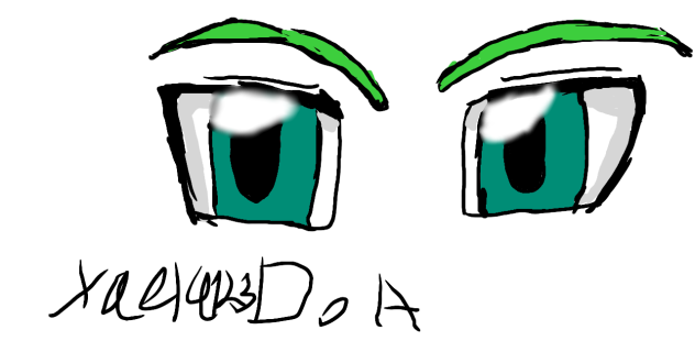drew eyes