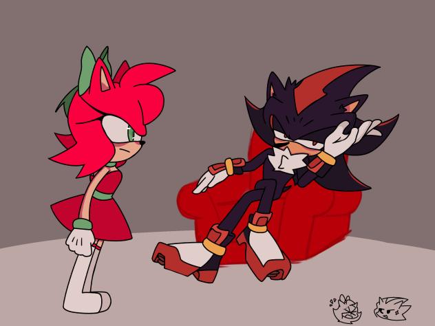 Shadow & Strawberry 🍓✨♥️