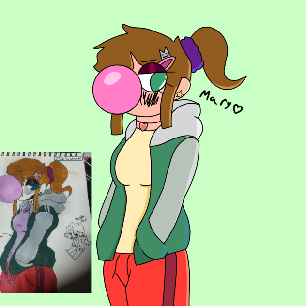 Mary, a oc that was given to me