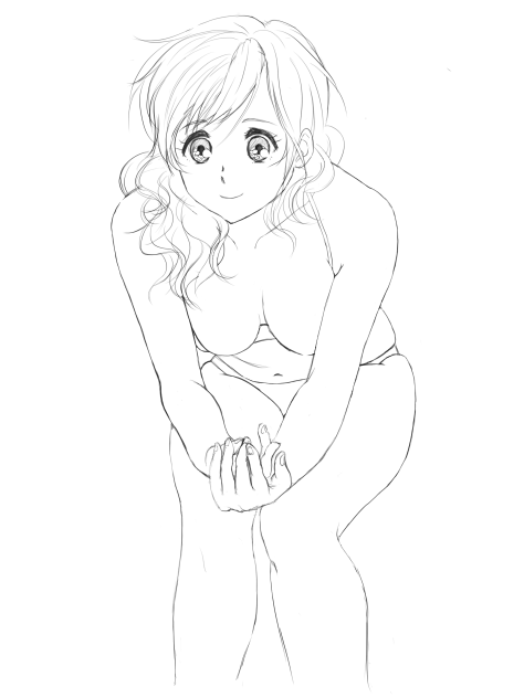 遥か…❤️ -線画Ver.-