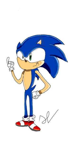 Sonic the hedgehog yuji uekawa style