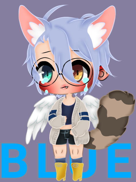 blue the wolf (5 years old)