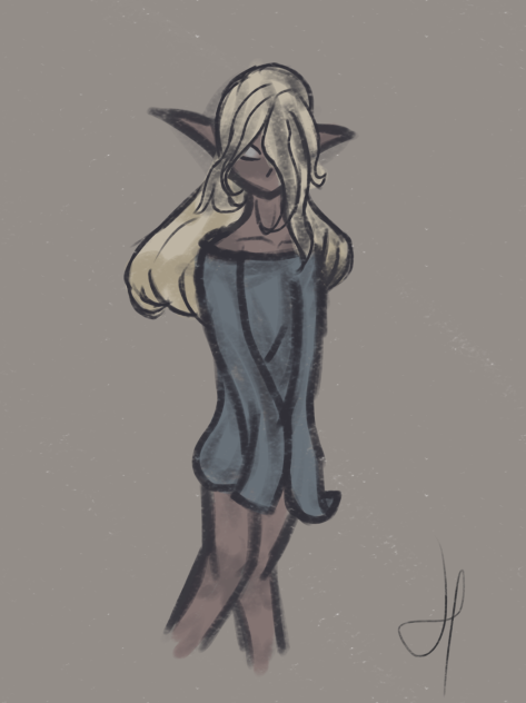 colored sketch