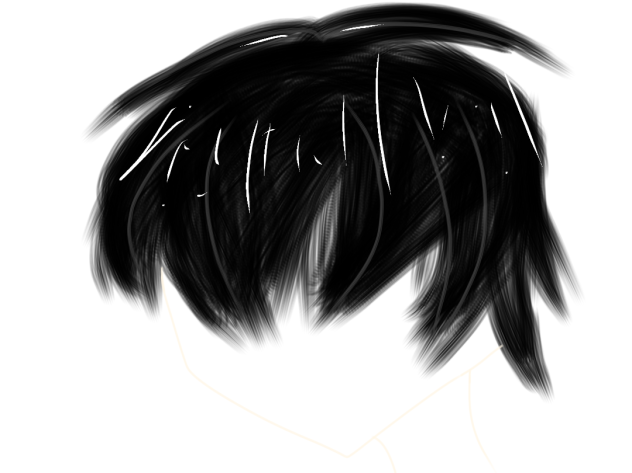 Male Hair Example