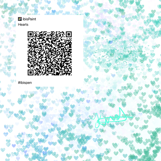 Hearts brush - ibisPaint