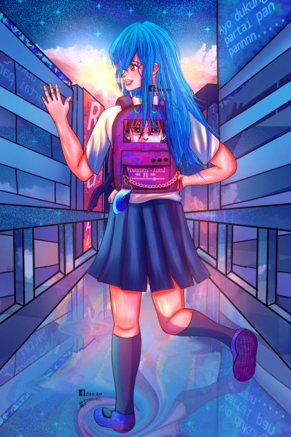 Indonesian junior high school girls