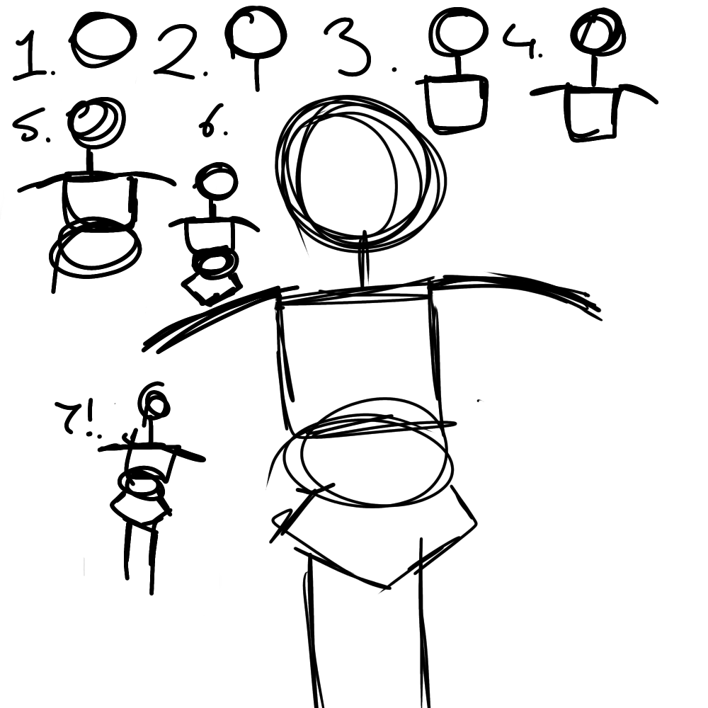 How to draw a body tutorial. ibisPaint