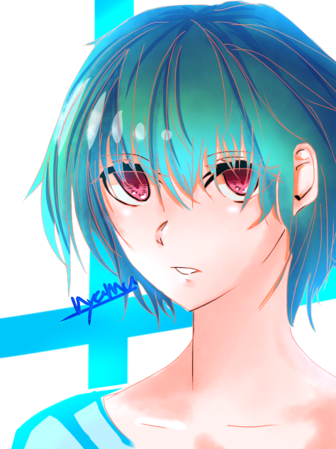 青色