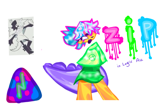 Zip in a au that I just made-