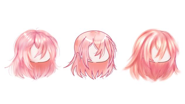 Gacha hair edit