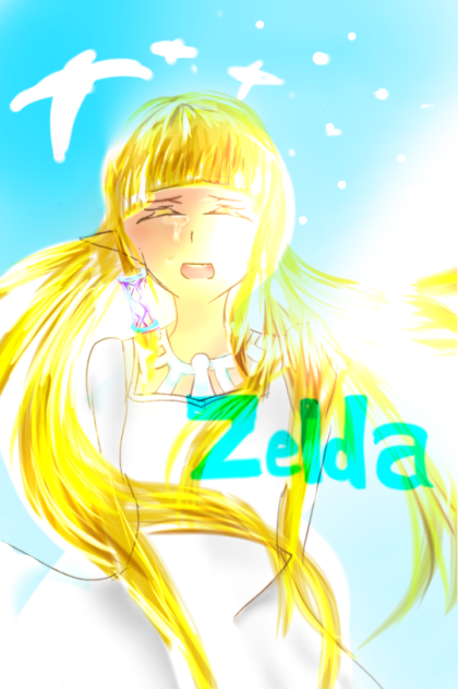 小学生描いてみた!@ゼルダちゃん