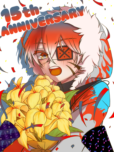 灯油様15周年記念イラスト