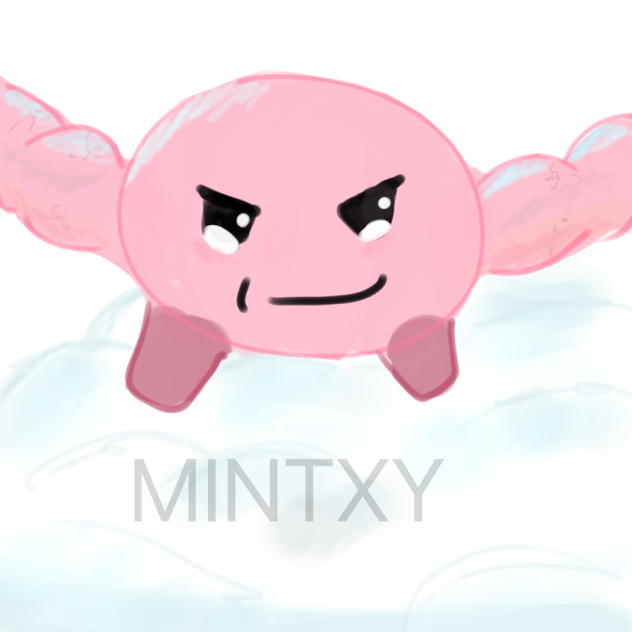 Goofy buff Kirby