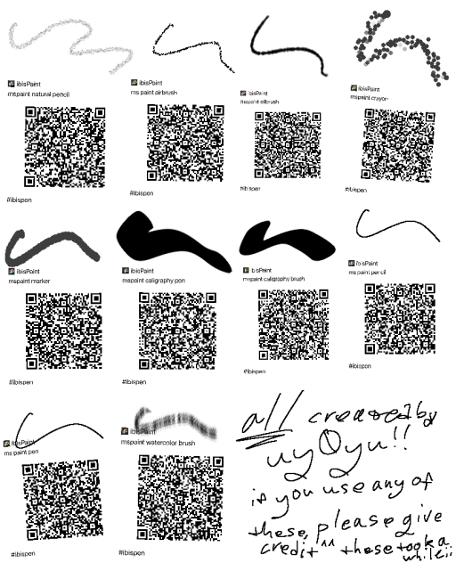 all-mspaint-brushes-ibispaint