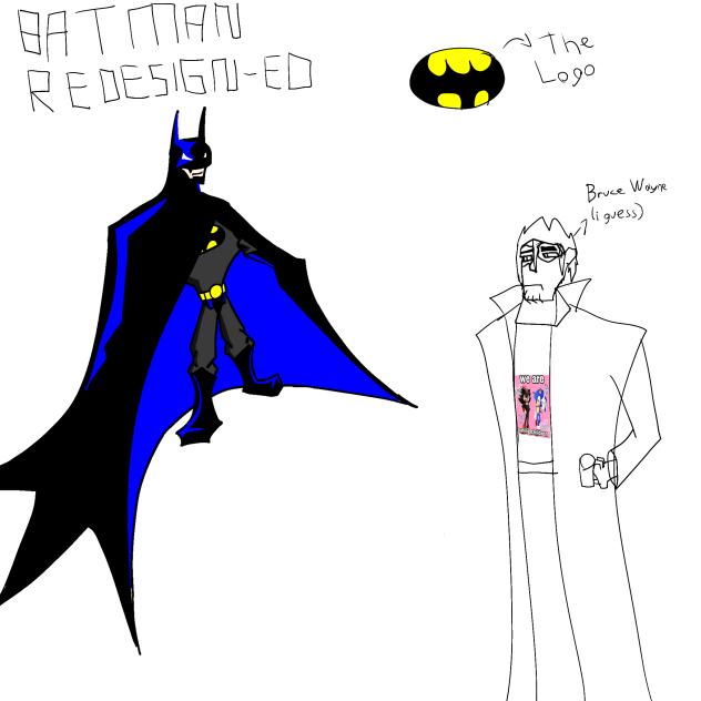 Batman redesigned