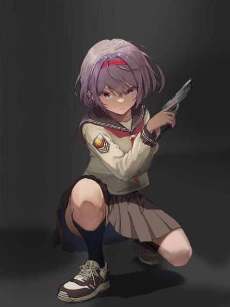 The pen is mightier than the gun (sword)