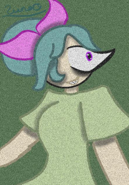 Let's put her in some random horror AU