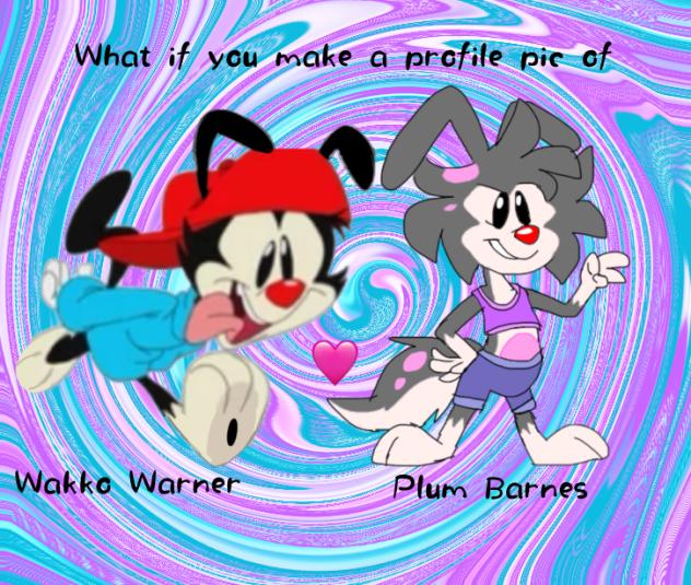 Wakko x Plum Profile Pic Draw