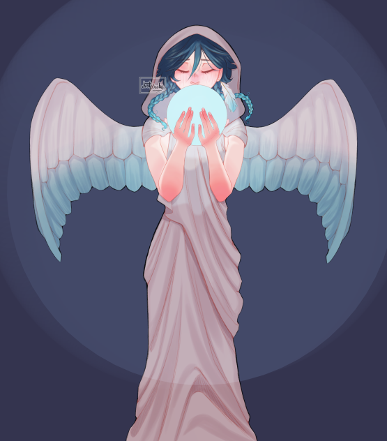 Venti but he's glowing