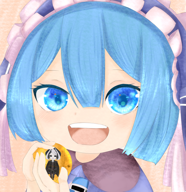 ガチャガチャでお師さま引いたマルルクちゃん