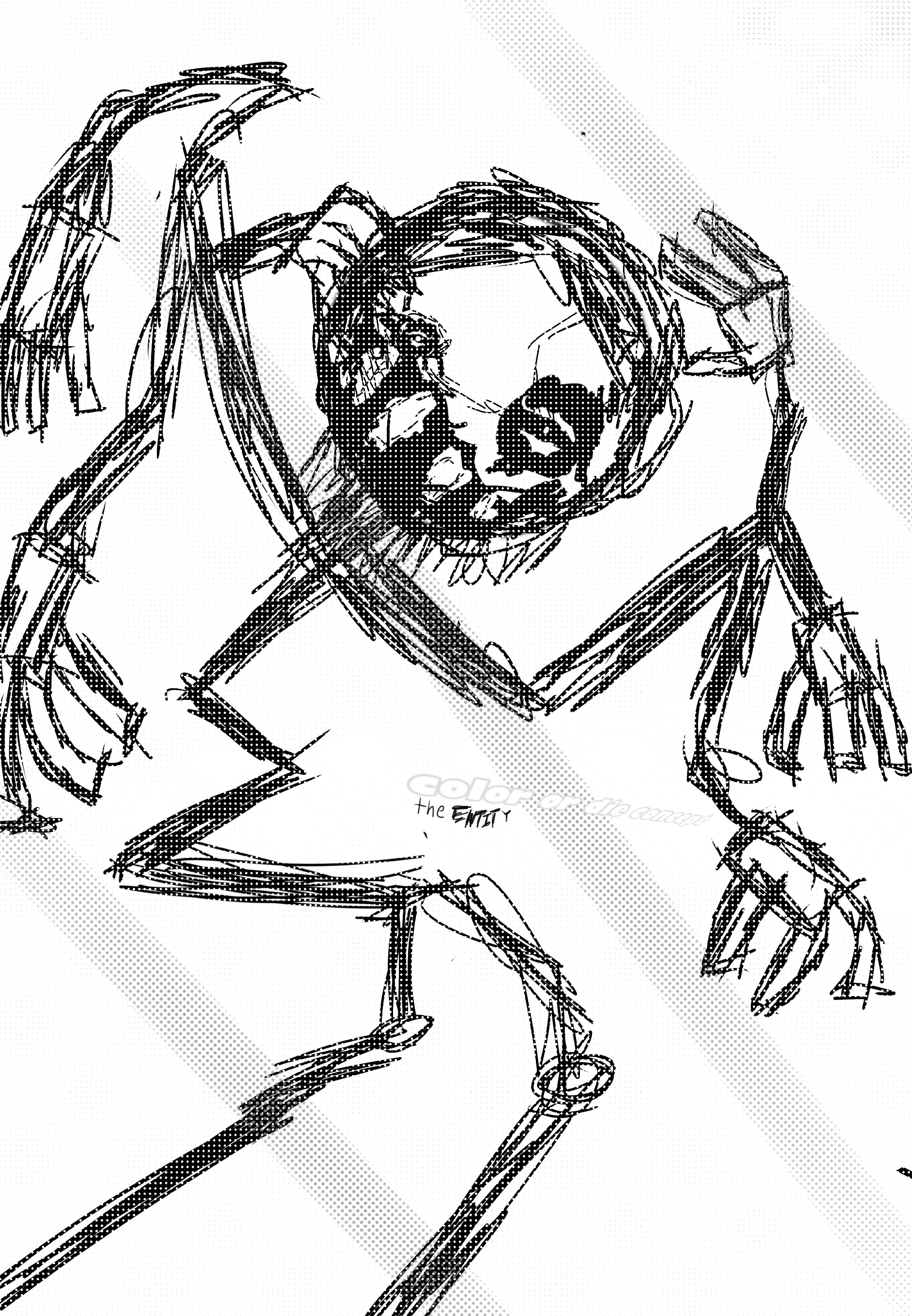 COLOR OR DIE Entity concept - ibisPaint