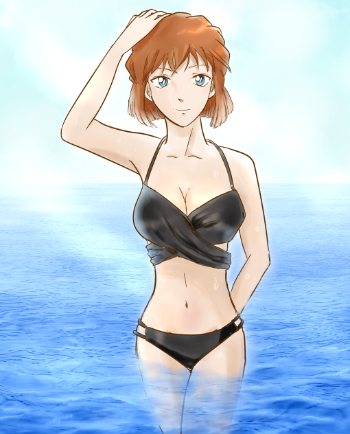 海辺の哀ちゃん(宮野志保)