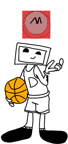 Basketball player Dino - ibisPaint