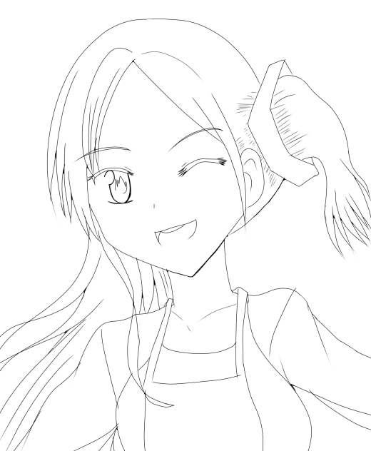 線画３０