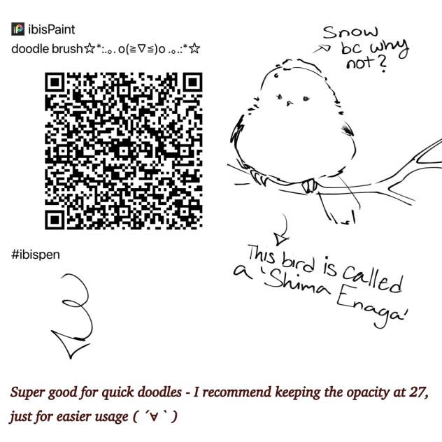 Doodle brush - ibisPaint