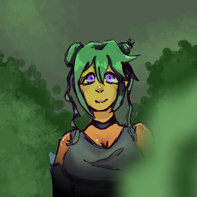 The grass is greener over here ibisPaint