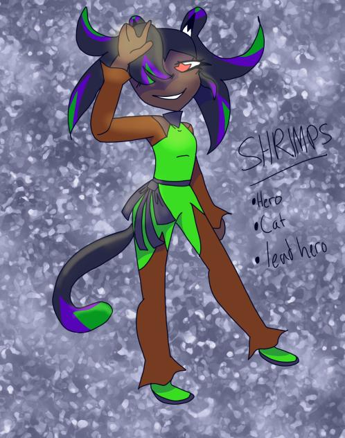 SRIMPS (MY OC HERO LEADER)