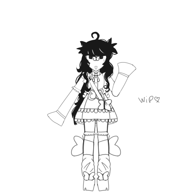 Wip 2 of butterfly eggo ^^