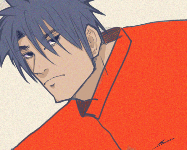 Red and Blue - ibisPaint