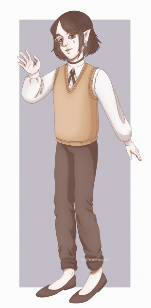 humanization of my nickname - ibisPaint